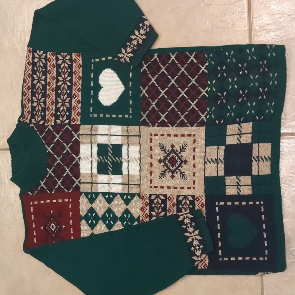 Vintage Dana Scott Fall Collection Cottagecore Sweater Size Small